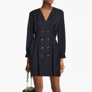 Elegant Black Long Sleeve Dress